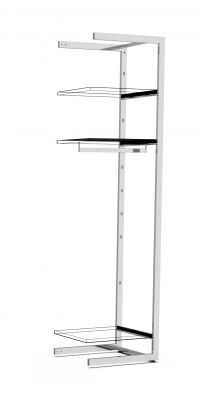 8804EA KIT - Extension kit freestanding solution, h 2400 mm, pitch 600 mm.